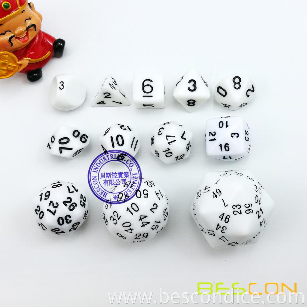 Solid Colors Dice For Tabletop Rpg Adventure Games 5